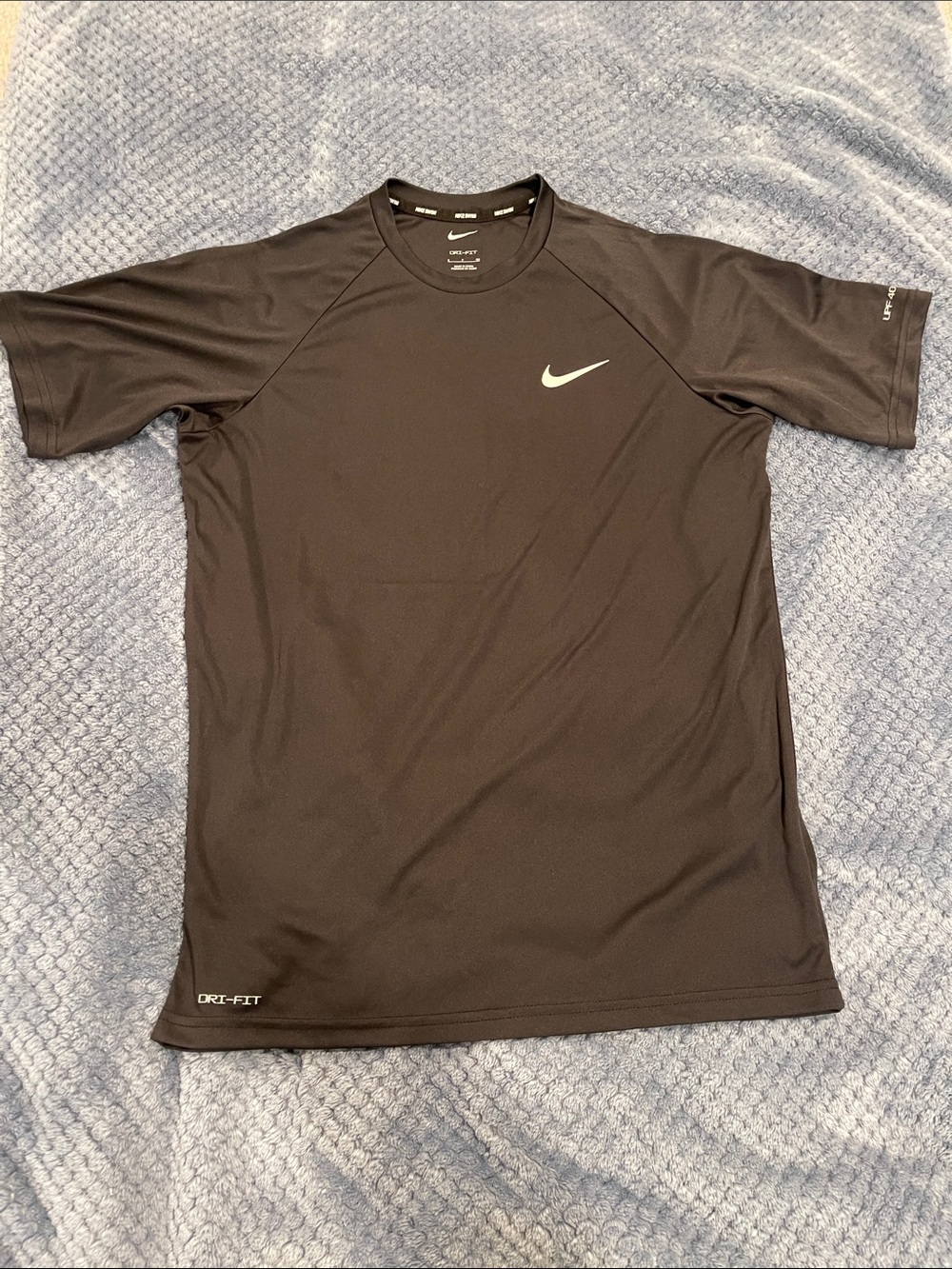Nike Black Short Sleeve Dri-FIT Athletic Tee